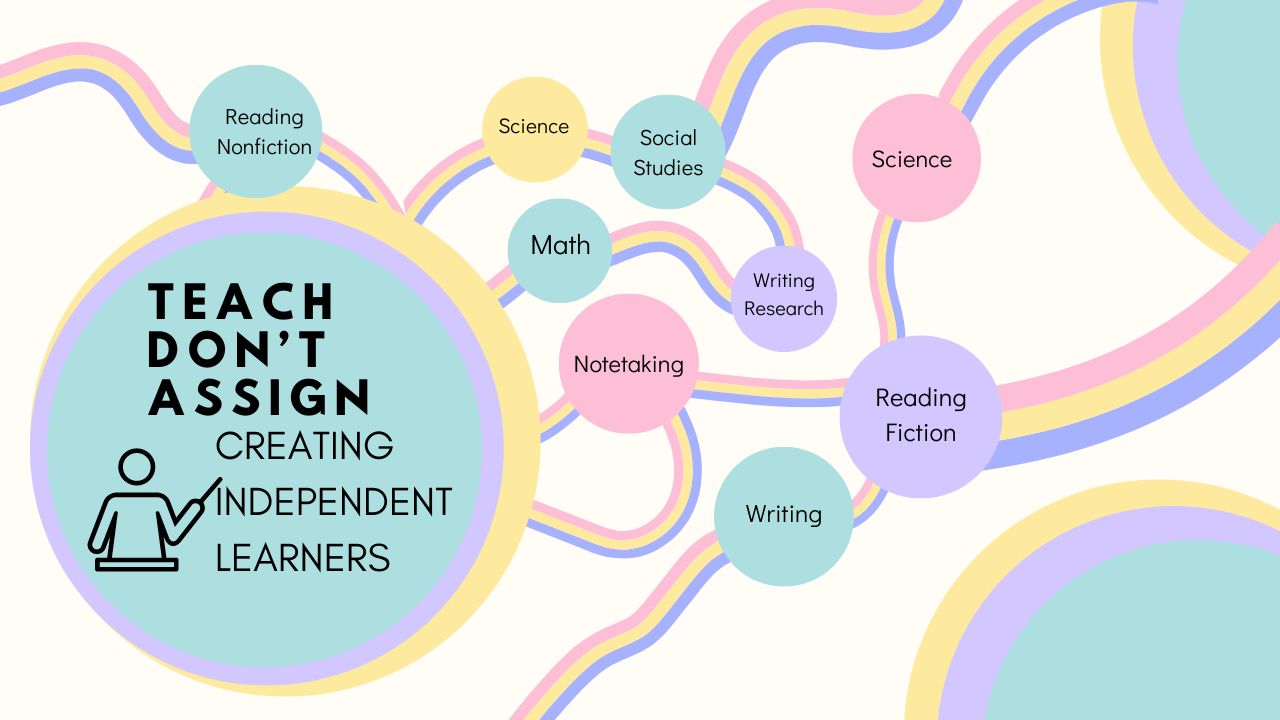 Teach Don’t Assign: Creating Independent Learners